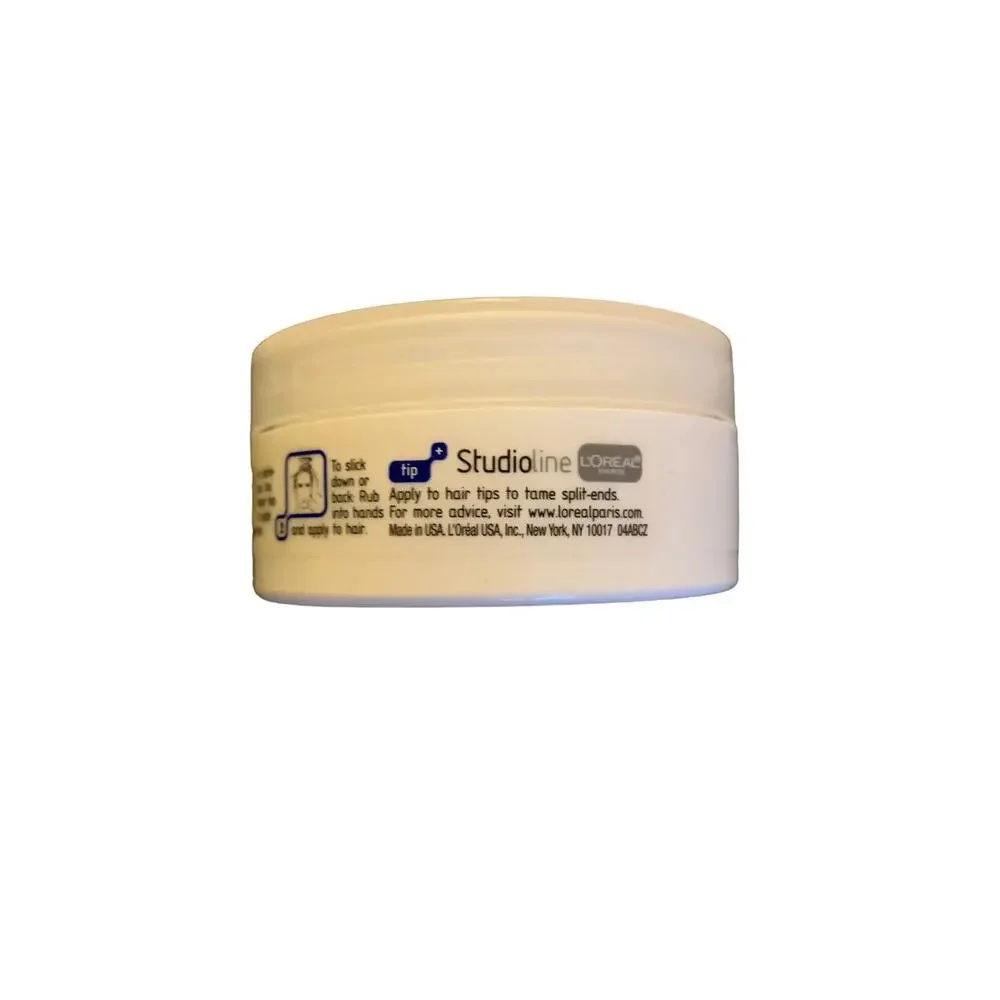 Loreal Crystal Wax Instant‎ Texture ~ 1.7 oz, 49.5g nwob (white container) READ